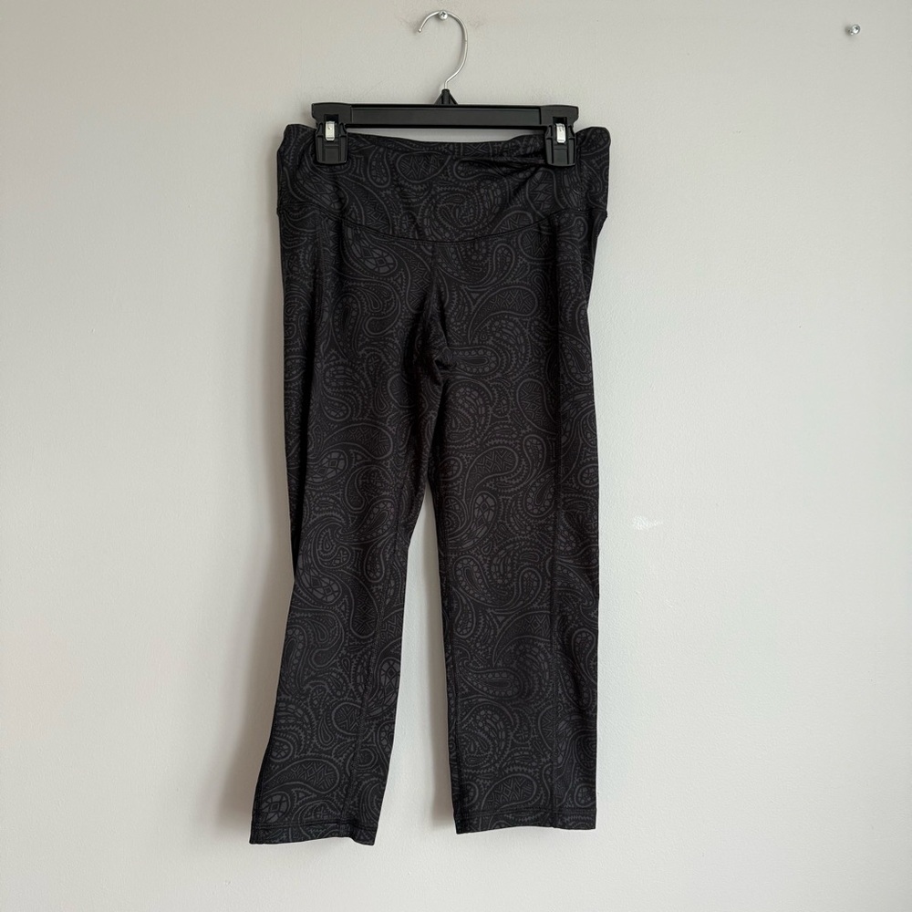 Old Navy Dark Grey Patterned Leggings